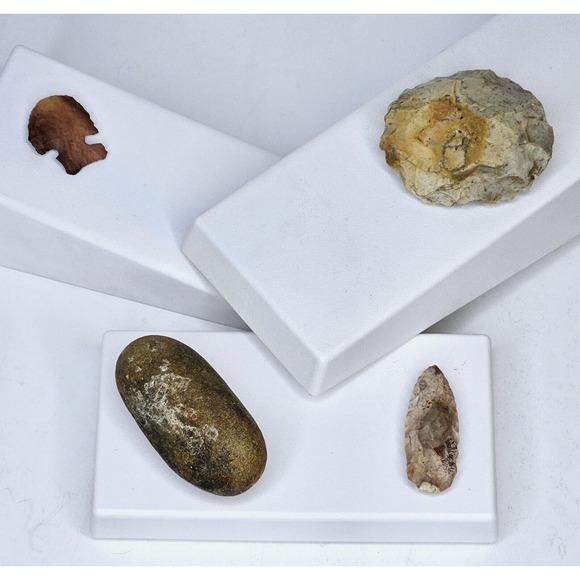 Old Native Artifacts - Indiana - LaPorte County - Potawatomi People - Picture 1 of 9